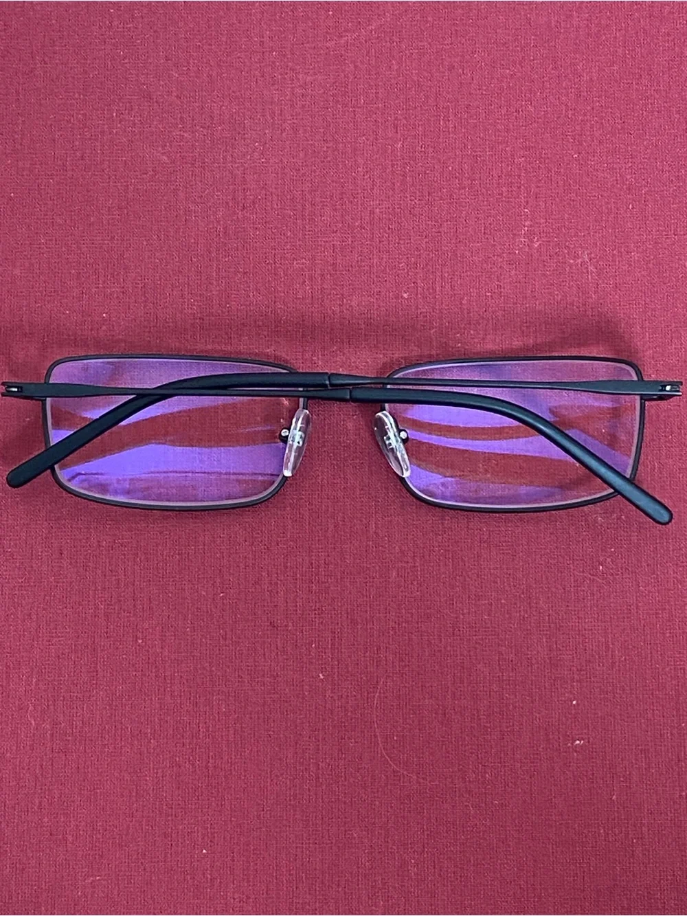Never-Worn Office Siren Metal Reading & Blue Light Glasses from EyeBuyDirect